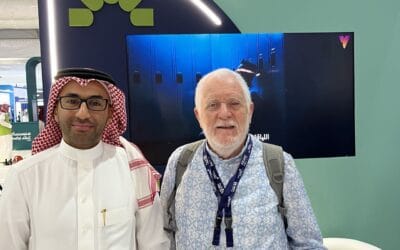 Professor Michel Poulain brings the human touch to the Global Health Exhibition in Riyadh